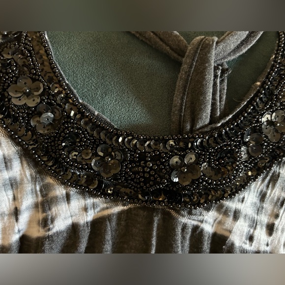 🎅🏻 UNIQUE AWAKE COUTURE LOS ANGELES TIE-DYED COVERUP DRESS NWT MED. - Picture 4 of 12